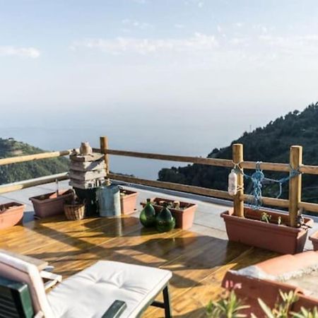 Вилла La Finestra Sul Mare A Drignana Вернацца Экстерьер фото