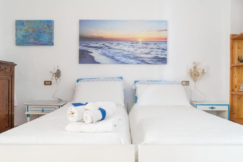 Вилла La Finestra Sul Mare A Drignana Вернацца Экстерьер фото